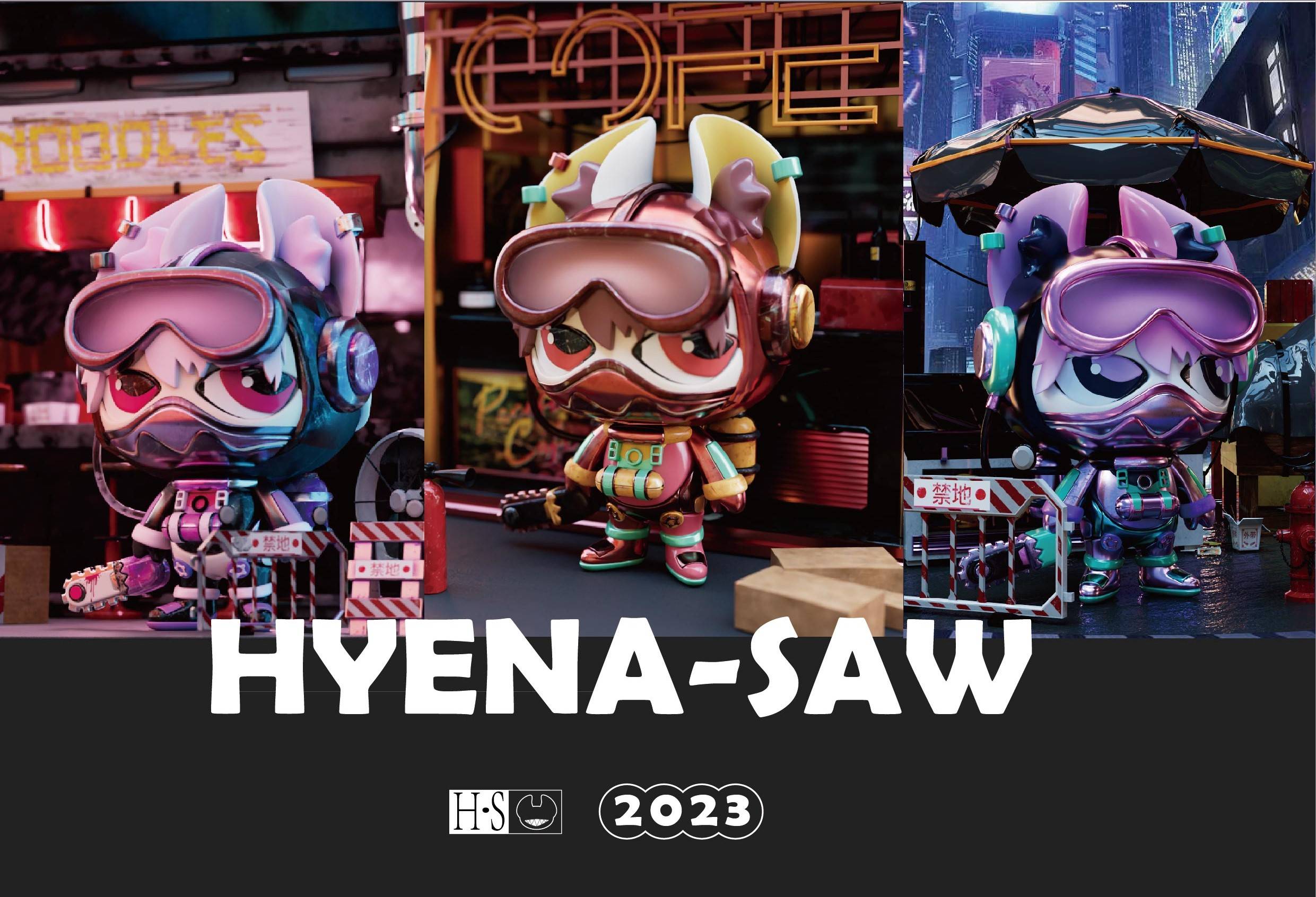 《HYENA-SAW小鬣狗》潮玩IP设计