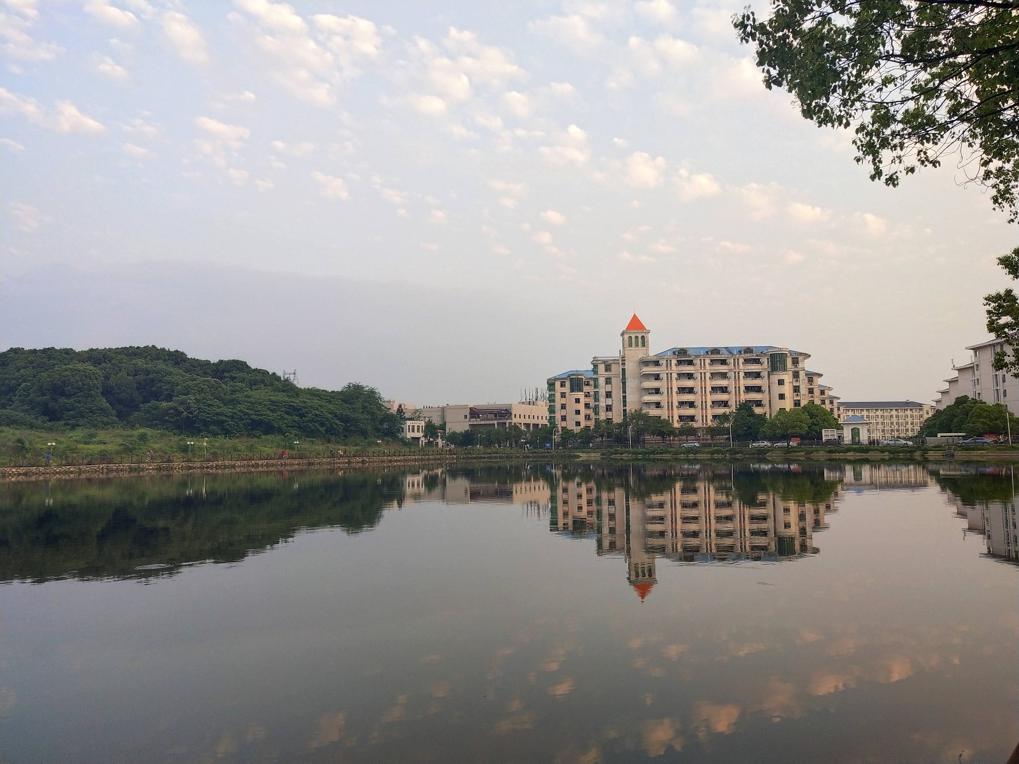 雨后的琴湖