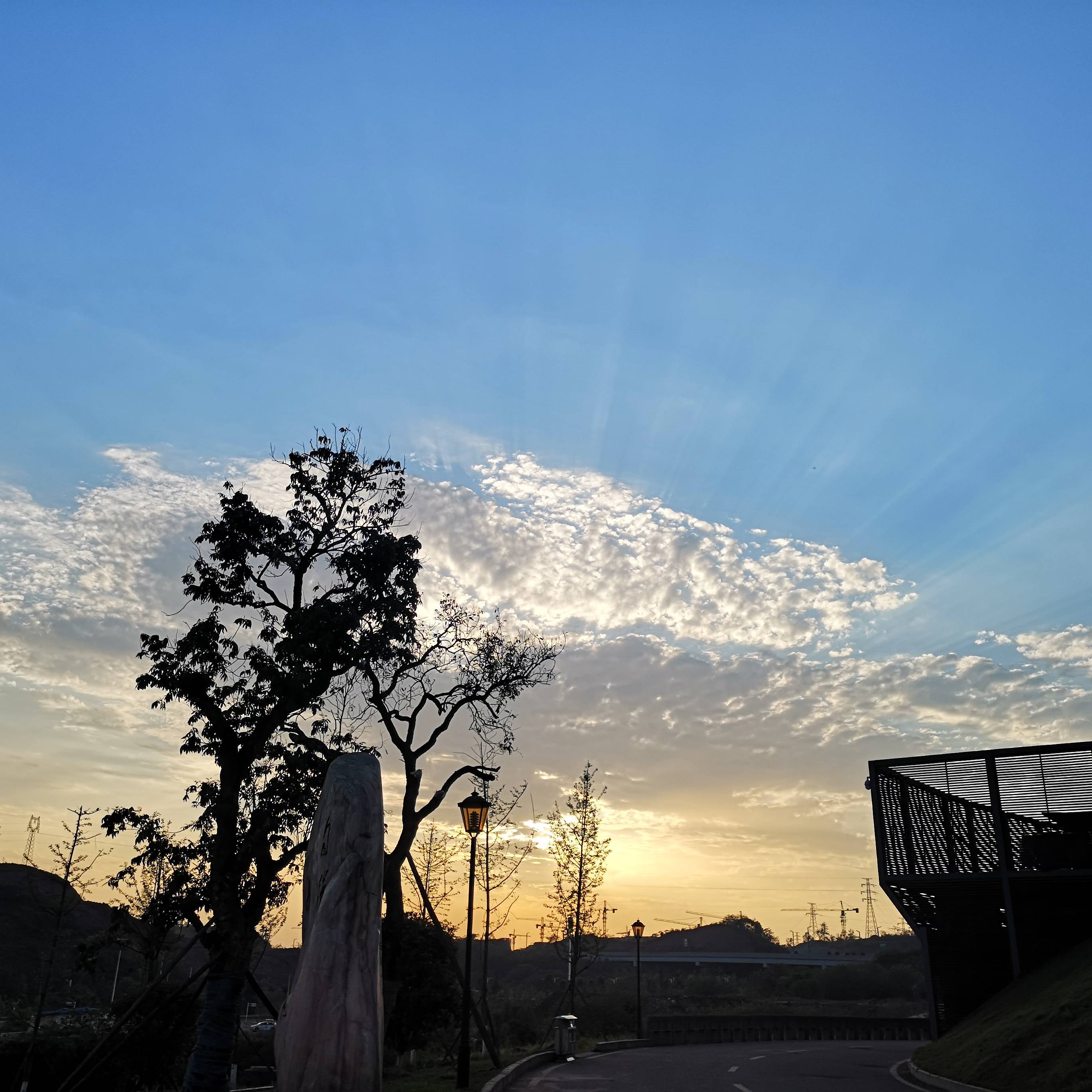 盛夏黄昏时