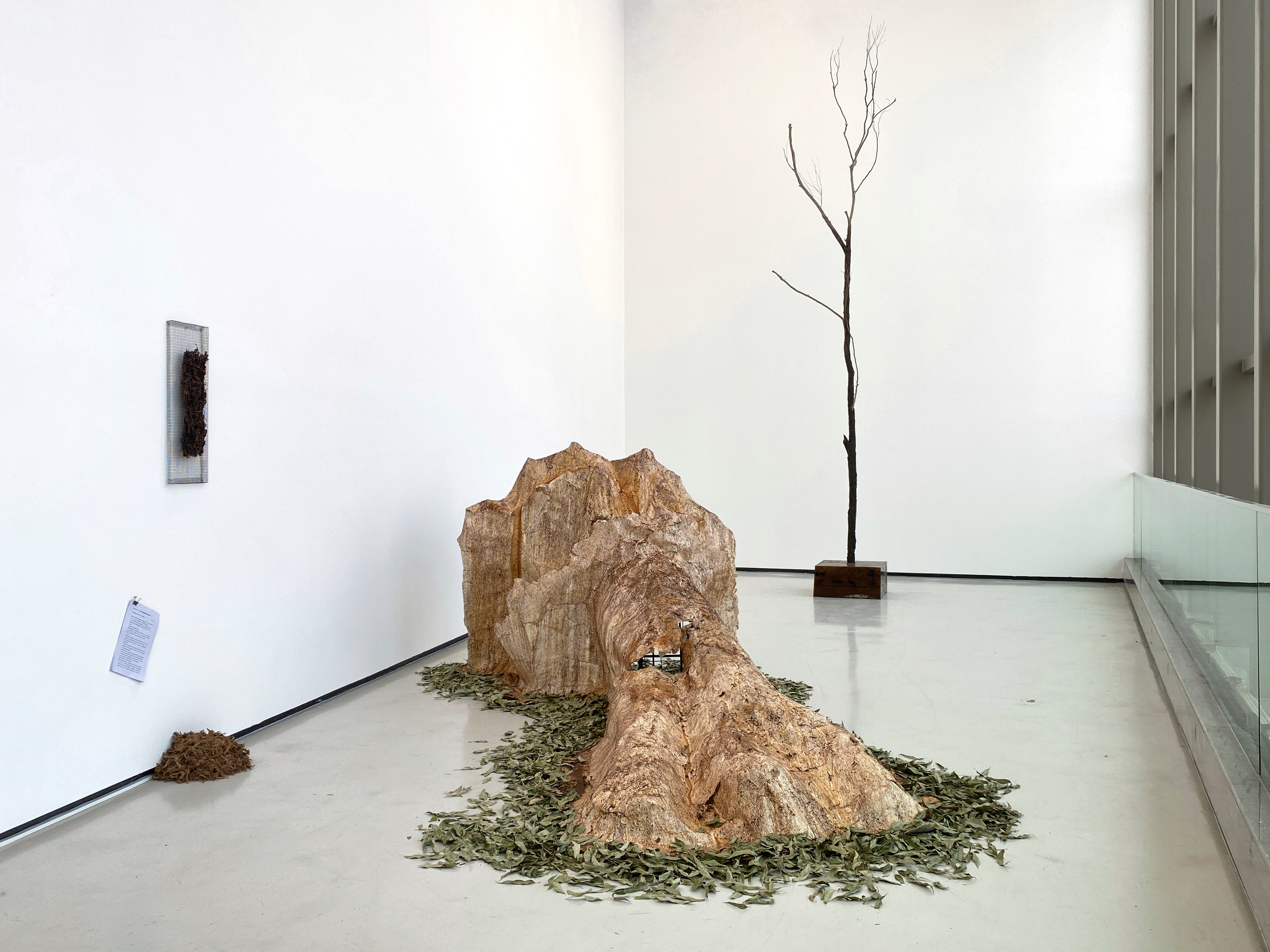 在地研究系列创作（《树碑》、《冚抌企》、《原住民》）