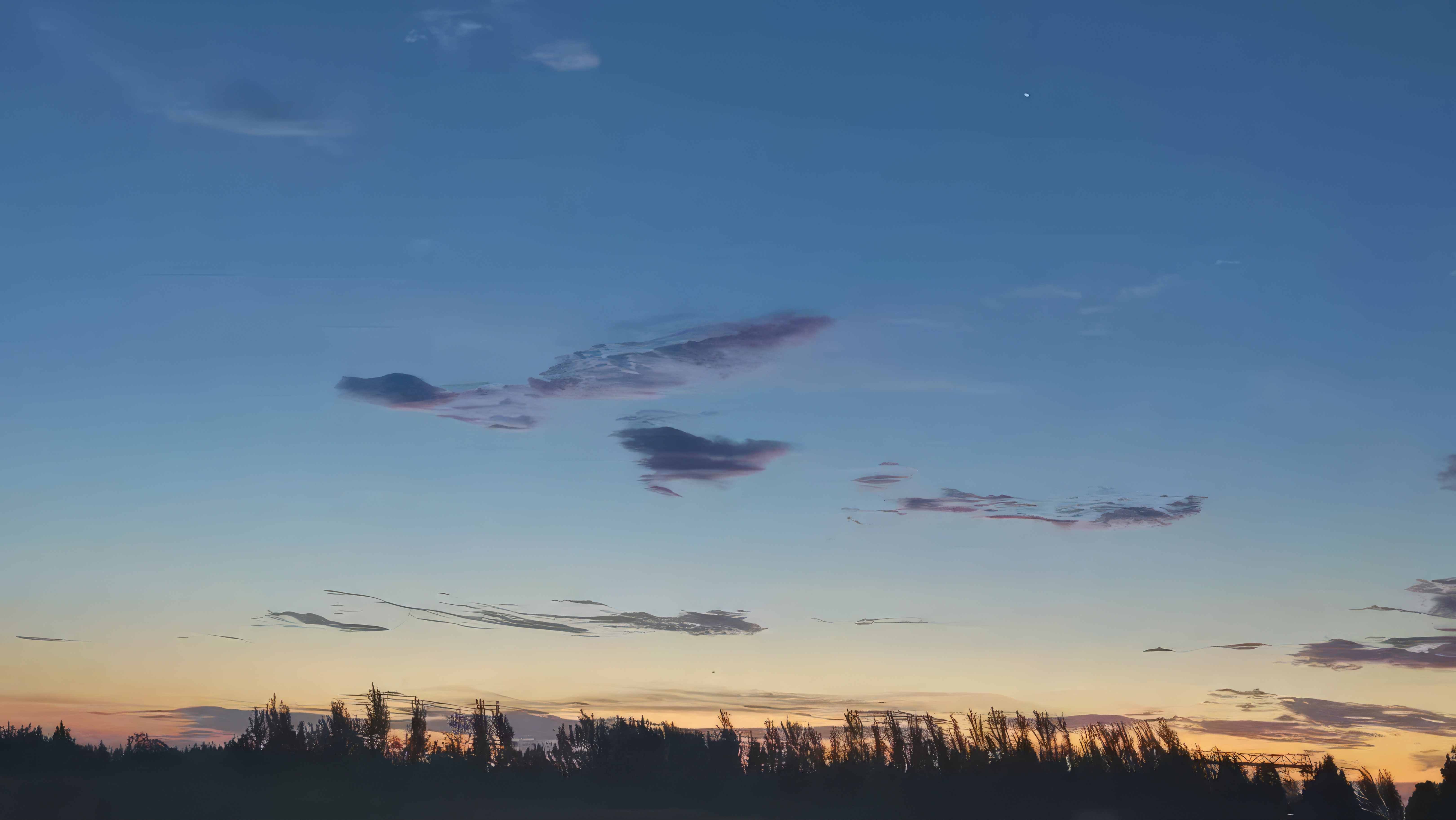 《黄昏的温柔与留白》